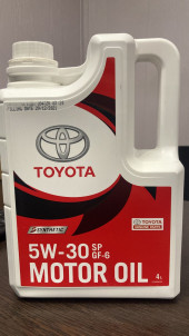 Масло мотор.Toyota (ОАЭ) 5W30 TGMO API SP ILSAC GF-6 (4л) 1*4шт.