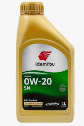 Масло мотор.  0W20 IDEMITSU SN пластик (1 л.) 1*24 шт. (Тайланд)