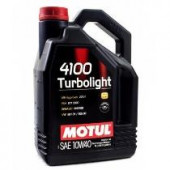 Масло мотор. MOTUL 4100 TURBOLIGHT 10W40 4л) (1*4шт) Масло мотор. MOTUL 4100 TURBOLIGHT 10W40 4л) (1*4шт)