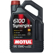 Масло мотор. MOTUL 10W40 6100 SYNERGIE+ (4л) 1*4 шт.