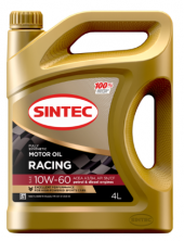 Масло мотор. SINTEC RACING SAE 10W60 A3/B4 SN/CF 4л (1*4шт) Масло мотор. SINTEC RACING SAE 10W60 A3/B4 SN/CF 4л (1*4шт)