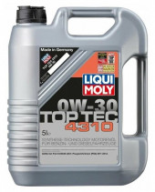 Масло мотор.  0W30 Liqui Moly Top Tec 4310 ACEA C2 пластик (5 л.) 1*4 шт.(2362) Масло мотор.  0W30 Liqui Moly Top Tec 4310 ACEA C2 пластик (5 л.) 1*4 шт.(2362)