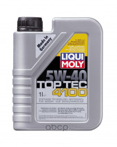 Масло мотор.  5W40 Liqui Moly Top Tec 4100 API SN ACEA C3 пластик (1 л.) 1*6 шт. (7500) Масло мотор.  5W40 Liqui Moly Top Tec 4100 API SN ACEA C3 пластик (1 л.) 1*6 шт. (7500)