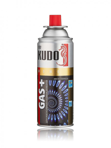 KUDO Газ для портативных газовых приборов GAS+ 520мл. (картридж)