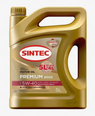 АКЦИЯ 5л по цене 4л Масло мотор. SINTEC PREMIUM 9000 SAE 5W40 API SN ACEА A3/В4 (5л) 1*4шт АКЦИЯ 5л по цене 4л Масло мотор. SINTEC PREMIUM 9000 SAE 5W40 API SN ACEА A3/В4 (5л) 1*4шт