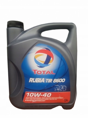 Масло мотор. 10W40 TOTAL Rubia TIR 8600 API CF ACEA	E4/E5/E7 пластик (5 л.) 1*3 шт.