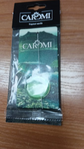 Ароматизатор мембрана CAROMI тропик-ваниль (зелёный) Ароматизатор мембрана CAROMI тропик-ваниль (зелёный)