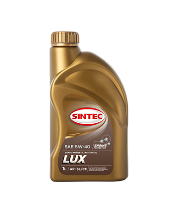 Масло мотор. SINTEC LUXE 5000 SAE 5W40 ACEA A3/B4 API SL/CF 1л (1*12шт)