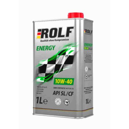 Масло мотор. ROLF Energy SAE 10W40 API  SL/CF 1л (1*12шт)