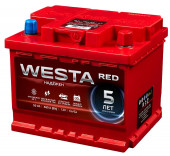 Аккумулятор 6ст- 50 Westa Red (п.т. 480А) Евро Аккумулятор 6ст- 50 Westa Red (п.т. 480А) Евро