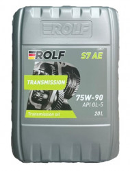 Масло трансм. ROLF Transmission S7 AE SAE 75W90 API GL-5  20л пластик