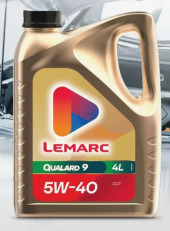 Масло мотор.  5W40 LEMARC QUALARD 9  SN/CF A3/B4 (4 л.) 1*3 шт. Масло мотор.  5W40 LEMARC QUALARD 9  SN/CF A3/B4 (4 л.) 1*3 шт.