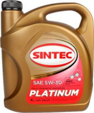 Масло мотор. SINTEC PLATINUM SAE 5W30 API SL/CF (4л) 1*4шт