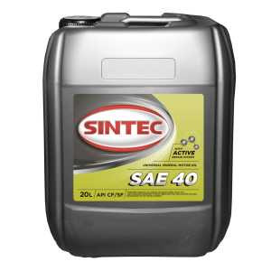 Масло мотор. SINTEC SAE 40 API SC/CC ( 20л.)