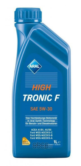Масло мотор. 5W30 Aral High Tronic F (1л)