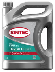 Масло мотор. SINTEC TURBO DIESEL SAE 10W40 API CF-4/CF/SJ 5л (1*4шт) Масло мотор. SINTEC TURBO DIESEL SAE 10W40 API CF-4/CF/SJ 5л (1*4шт)