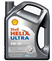 Масло мотор.  5W30 Shell Helix Ultra ECT C3 SN C3 пластик (5 л.) 1*4шт.